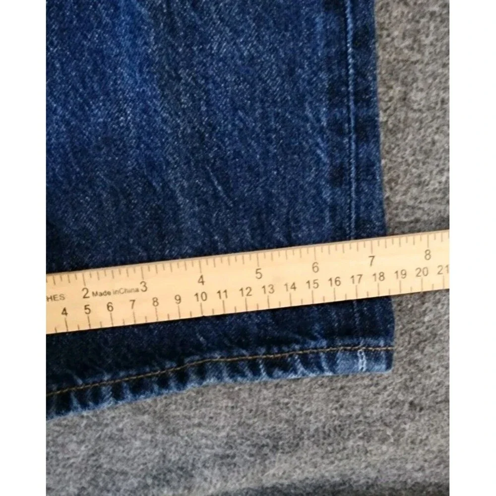 Banana Republic Jeans Men's 34x34 Dark Wash Selvedge Denim Slim Straight Leg